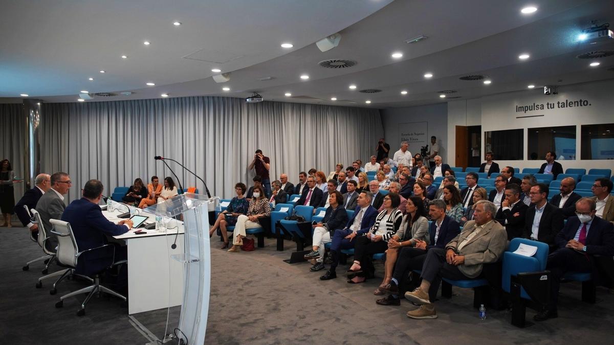 Momento de la presentación de REDIT Ventures, ayer, en València.