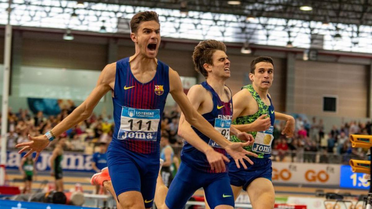 Adrián Ben fue plata en 800m. en la edición de 2020. |  // C. DOMARCO