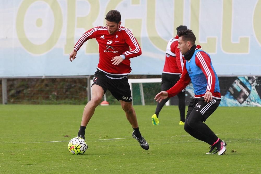 El Celta sigue con su puesta a punto para el derbi