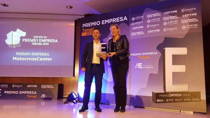 MotocrossCenter se alza con el Premio Empresa Teruel 2019