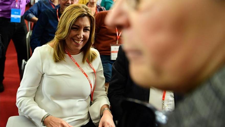 Susana Díaz, convencida de que los diputados del PSC votarán abstención