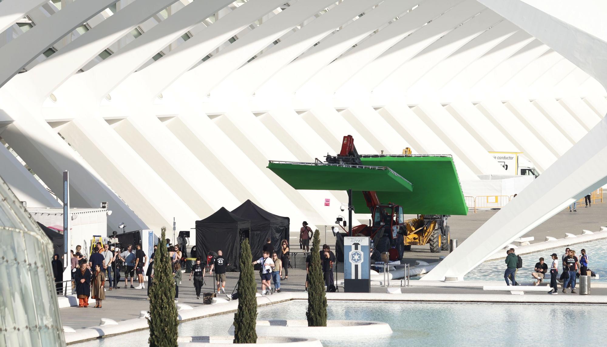 Echa un vistazo al rodaje de Star Wars en València