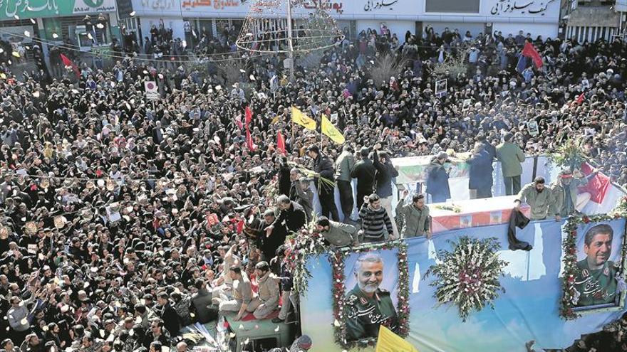 El funeral de Soleimani en Irán acaba con más de 50 muertos