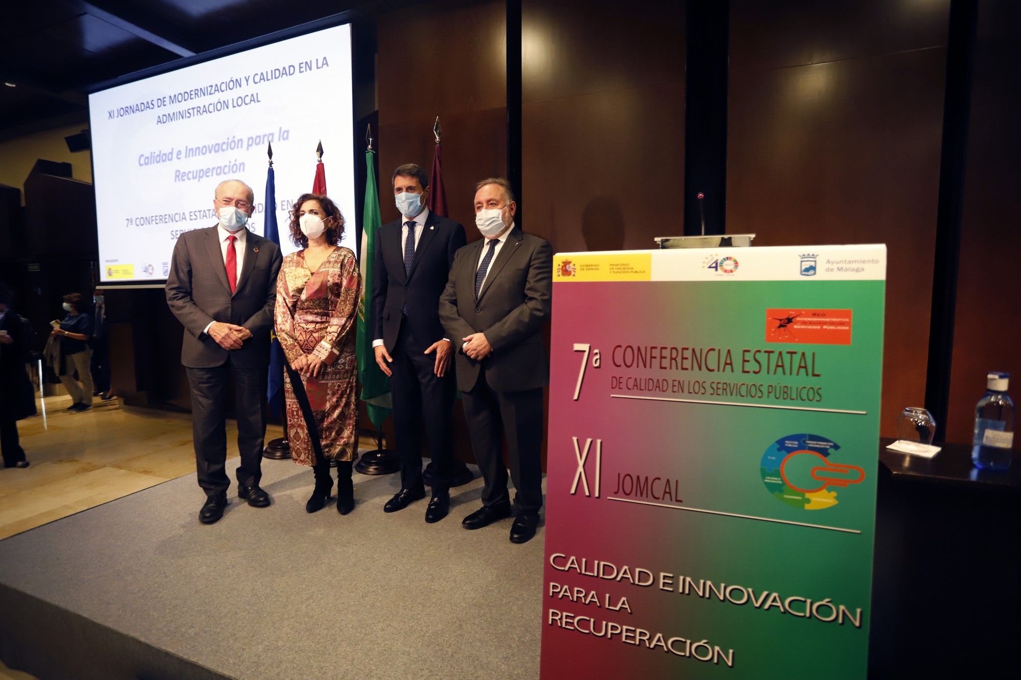 María Jesús Montero inaugura en Málaga  las XI Jornadas de Modernización y Calidad en la Administración Local