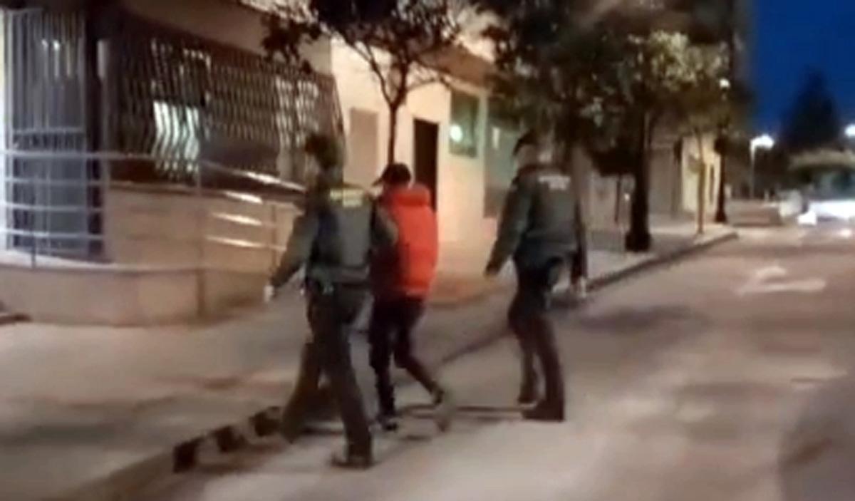 Detención de Humberto González tras varios días de fuga, en noviembre de 2024