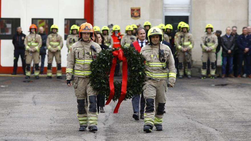 En imágenes | Los bomberos de Zaragoza celebran el día de su patrón, San Juan de Dios