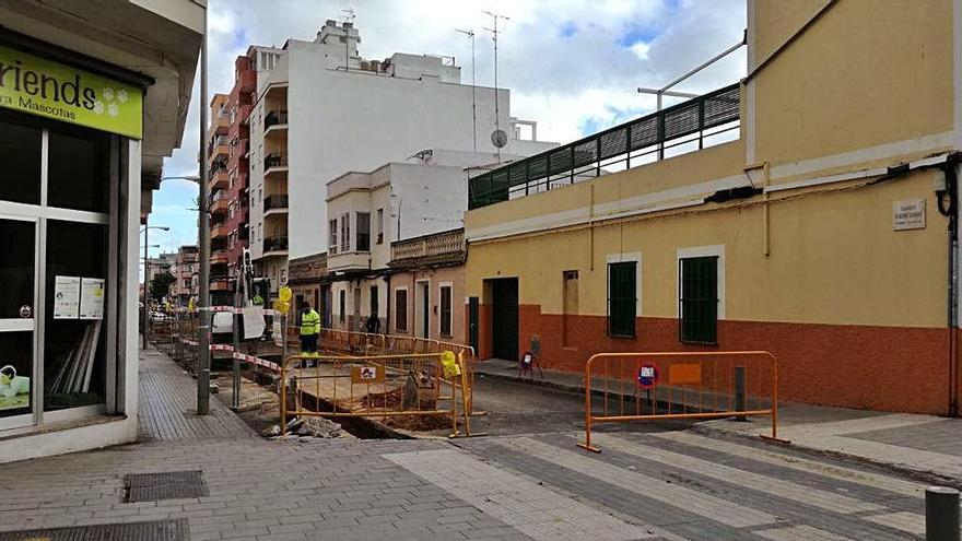 Emaya ha realizado obras en la calle Henri Dunant en estos Ãºltimos dÃ­as.