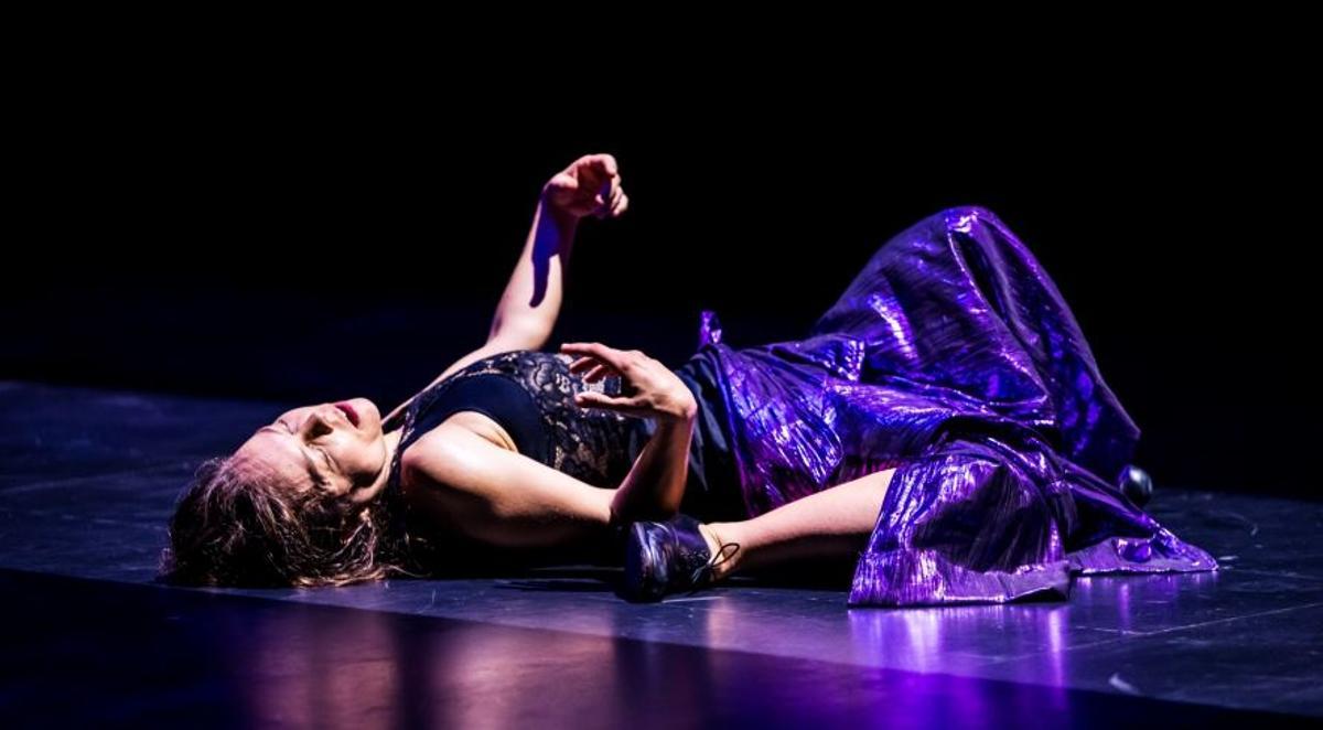 Rocío Molina, en un momento de 'Calentamiento'