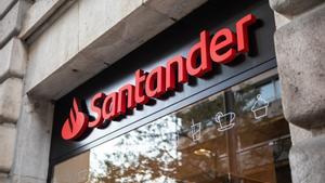 Archivo - Logo de Banco Santander