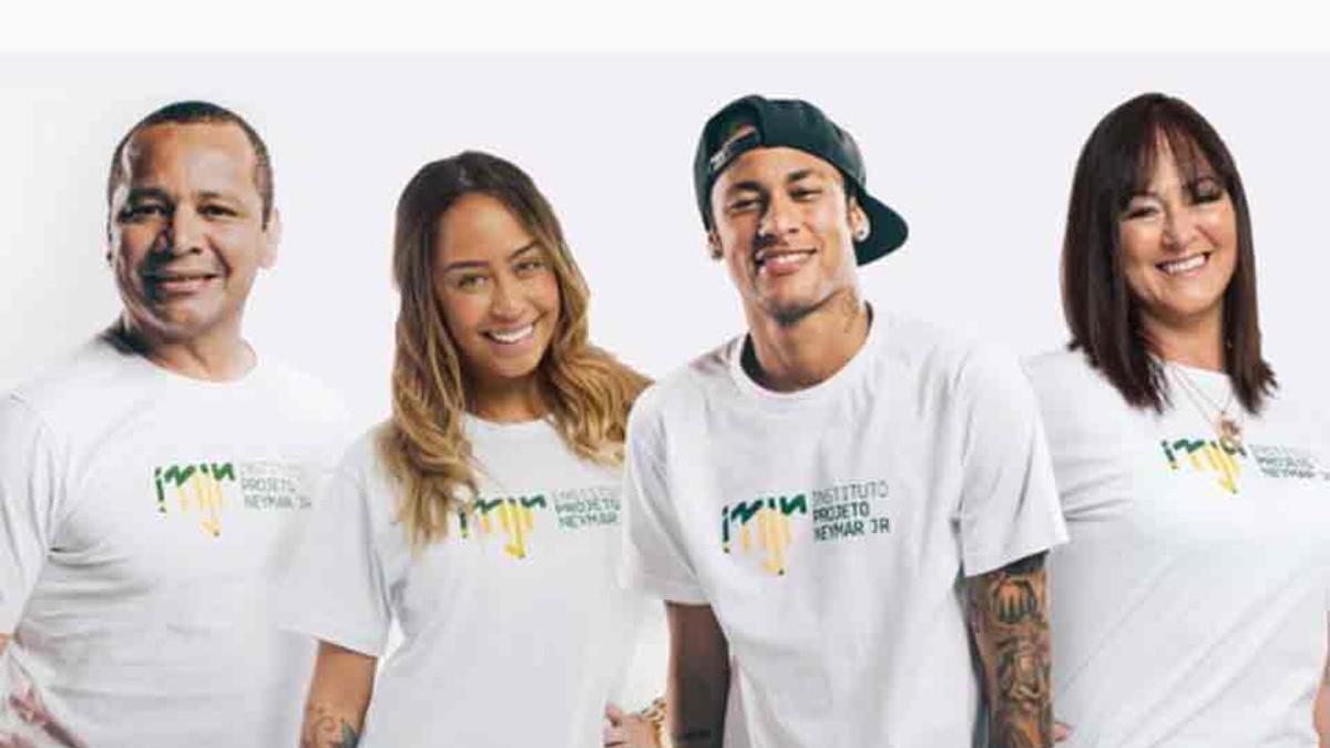La familia de Neymar