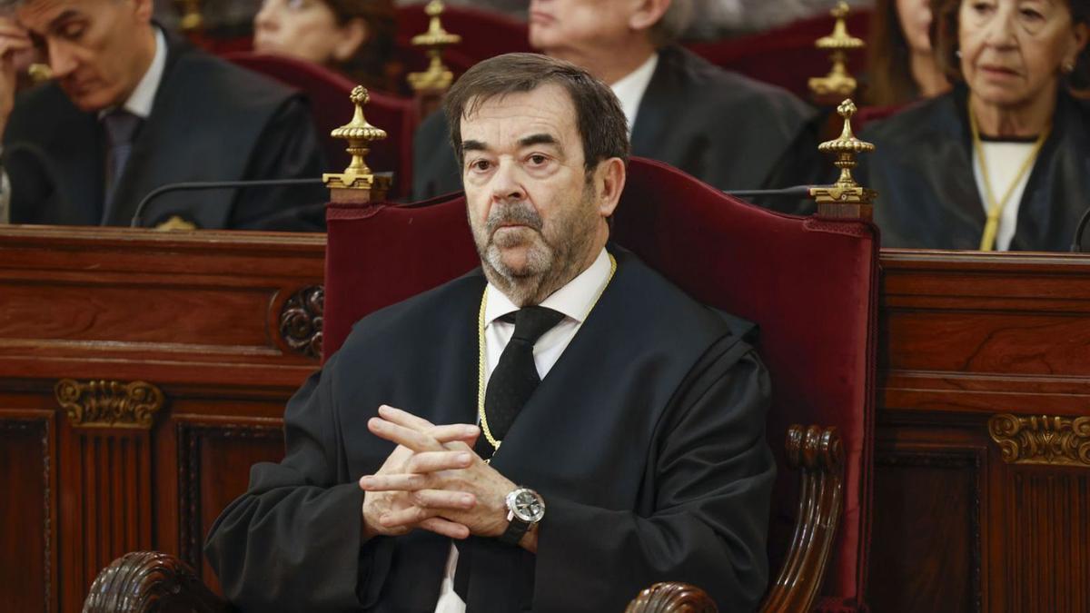 Vicente Guilarte, president suplent del Consell General del Poder Judicial.  | JAVIER LIZÓN / EFE