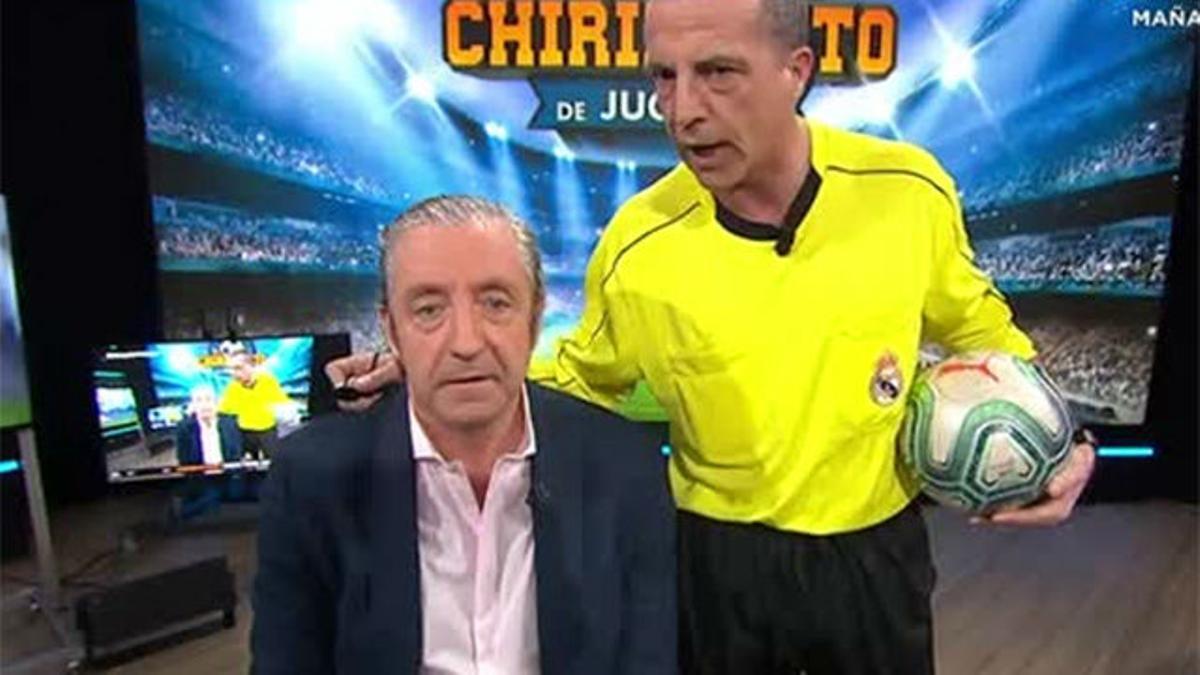 Arbitro camiseta real madrid