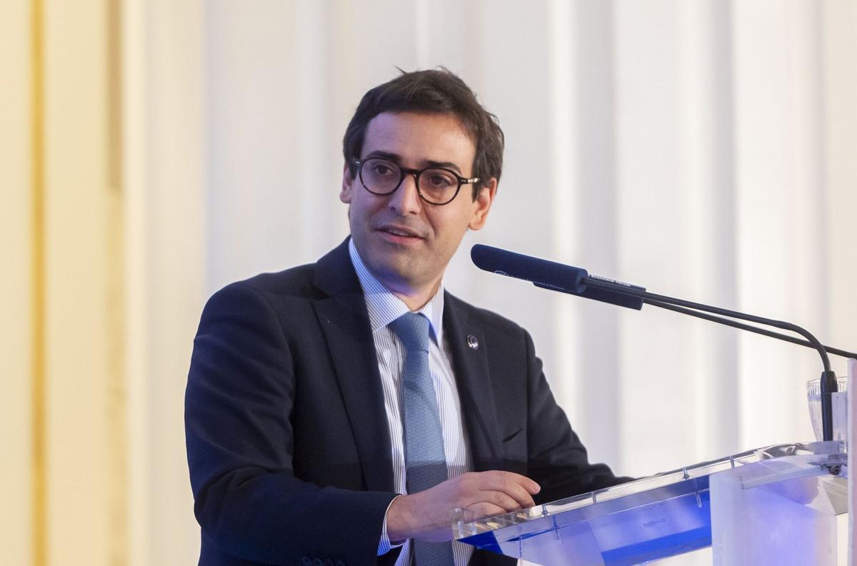 El vicepresidente ejecutivo de Prosperidad y Estrategia Industrial de la Comisión Europea, Stéphane Séjourn,.