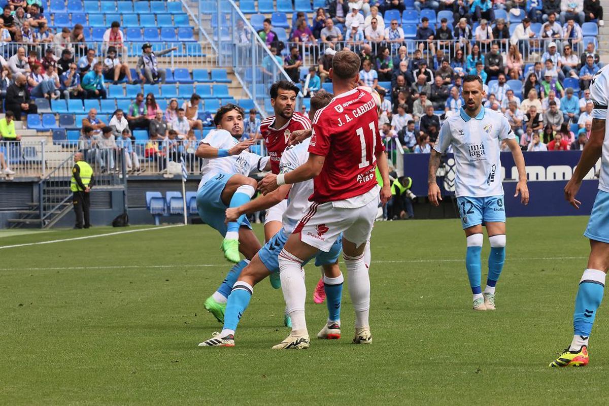 Todas las imágenes del Real Murcia - Málaga