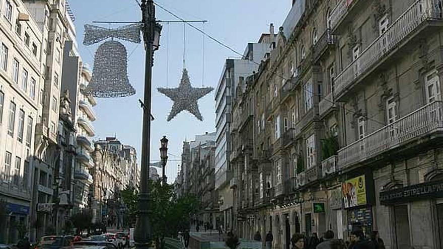 La iluminación navideña se encenderá el próximo viernes.