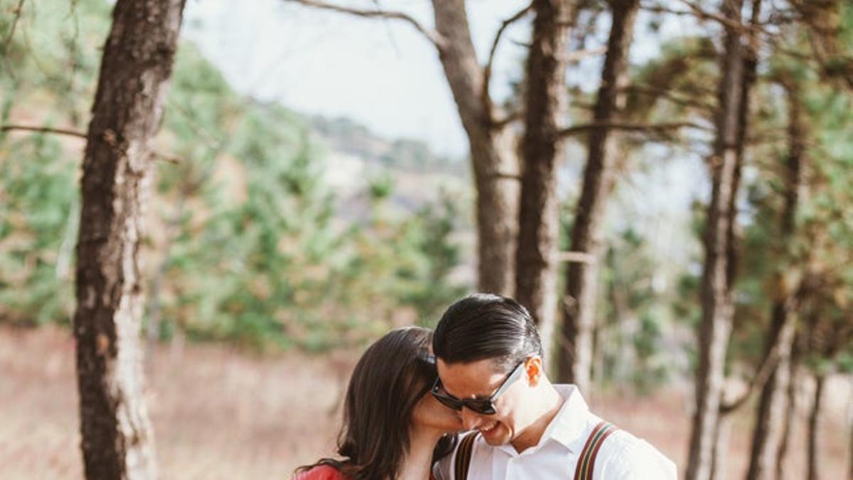 Pareja retro