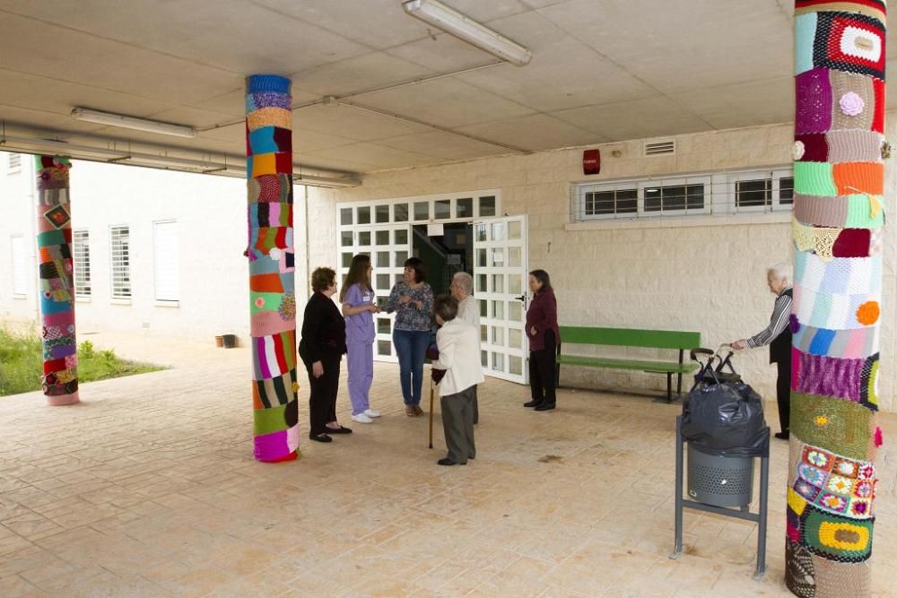 Ganchillo en el Colegio Atalayas de Cartagena