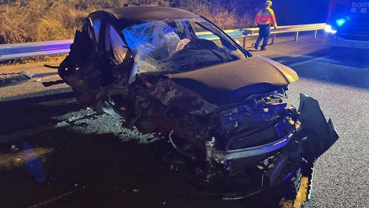 Com ha quedat el cotxe implicat després de l'accident