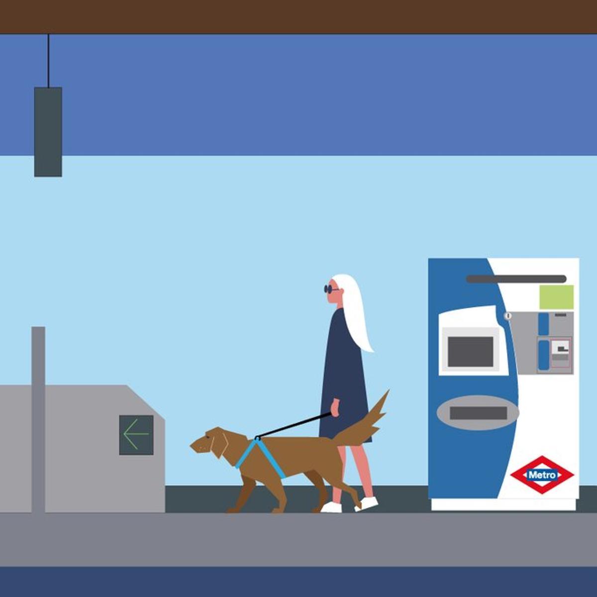 La campaña en redes de Metro Madrid pide atención.