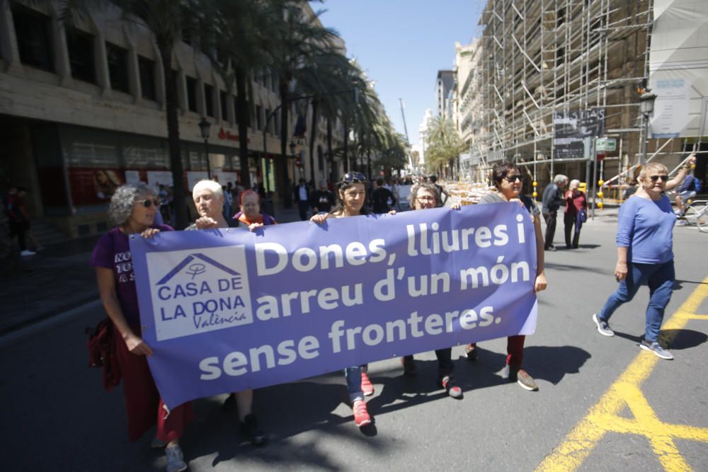 Manifestación antirracista en València