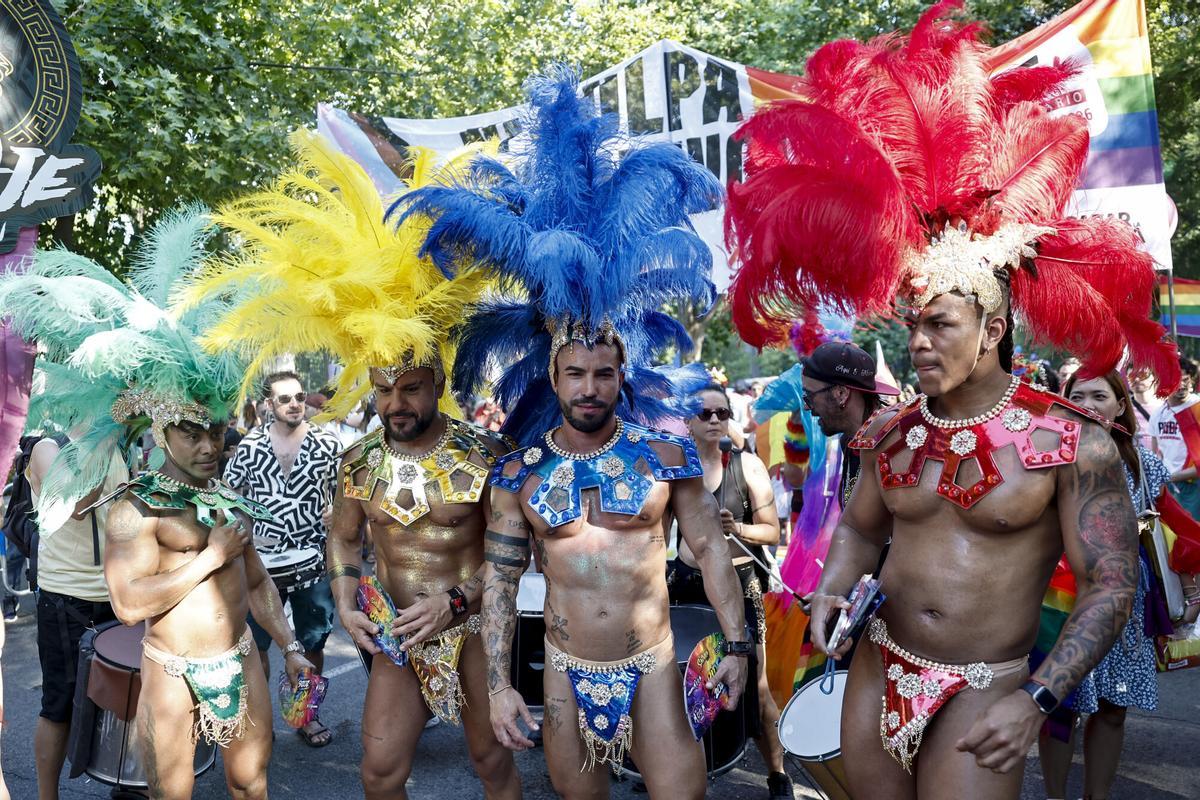 La manifestación del Orgullo 2026 de Madrid. La manifestación del Orgullo 2026 de Madrid.