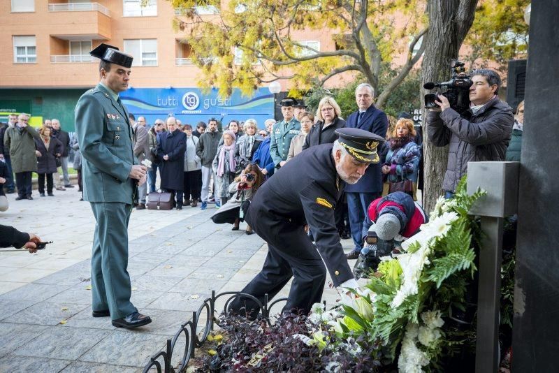 Homenaje a las víctimas de la casa cuartel de Zaragoza