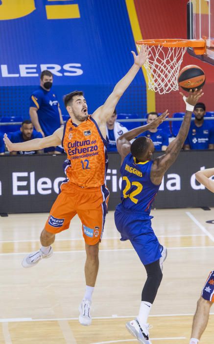 La victoria del Valencia Basket sobre el Barça