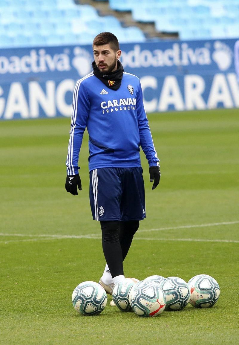 Entrenamiento del Real Zaragoza 19 de diciembre