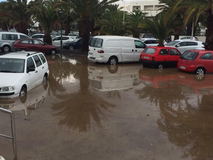 Lluvia en Lanzarote