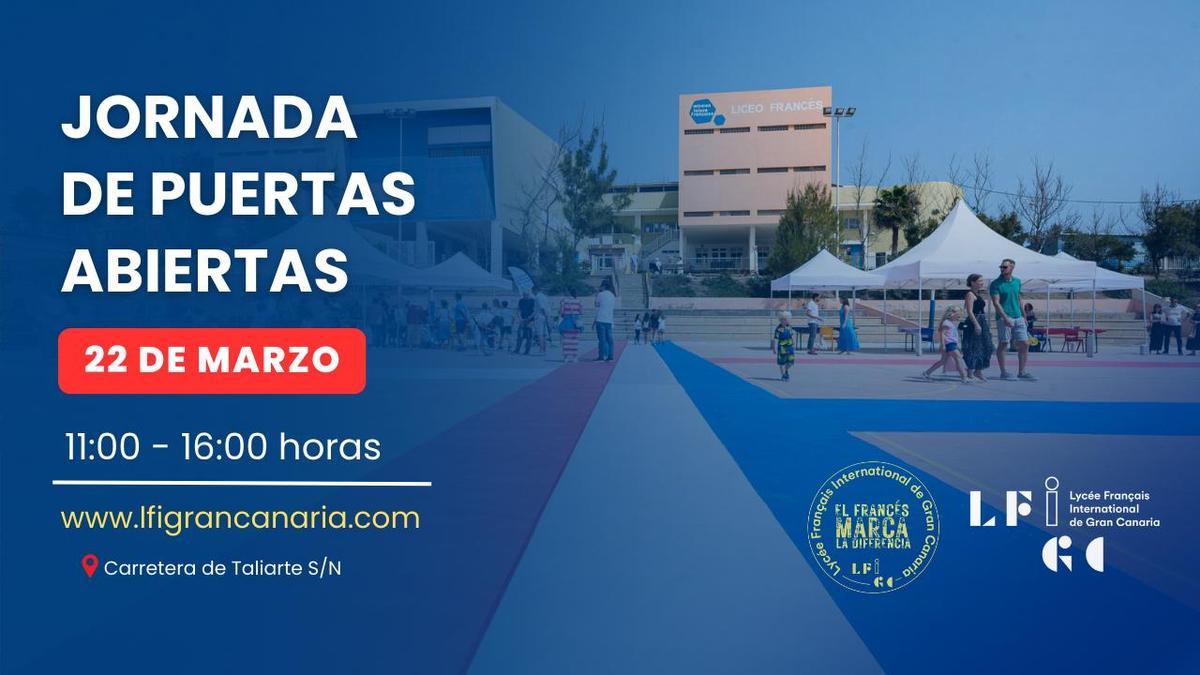 Jornada de puertas abiertas en el Liceo Francés Internacional de Gran Canaria