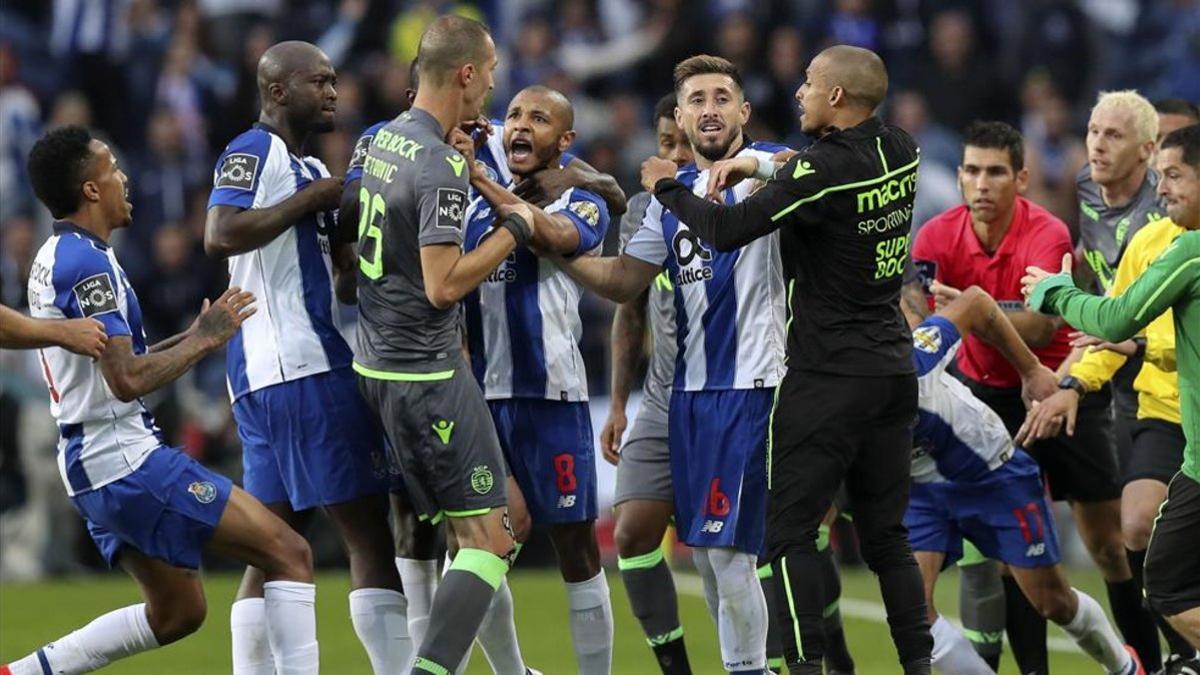 La última jornada de la liga fue un Oporto-Sporting bastante picante