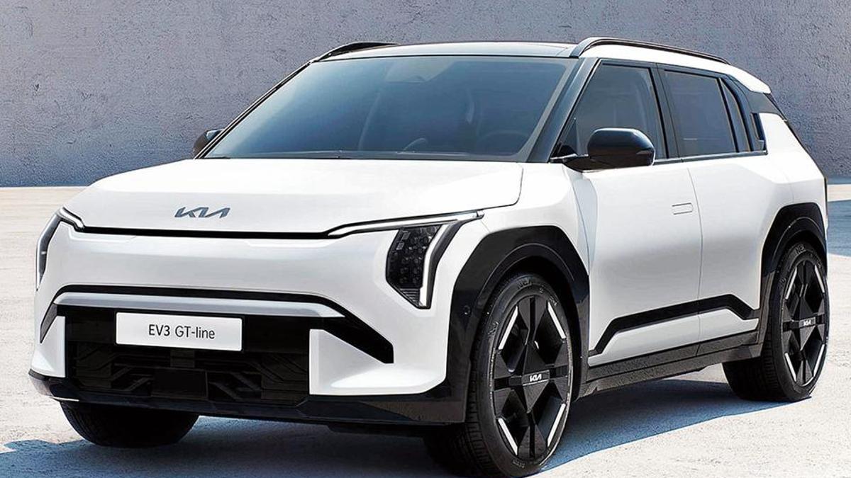 El coche eléctrico Kia EV3.