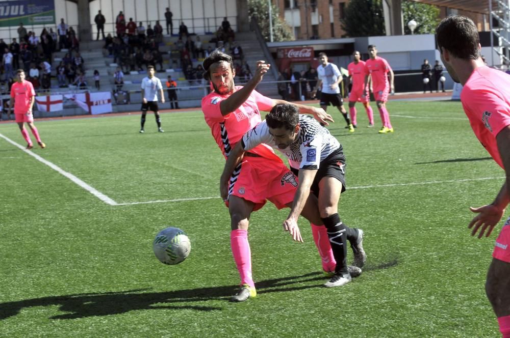 El partido entre el Caudal y la Cultural Leonesa, en imágenes