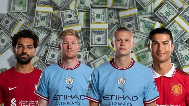 Estos son los 20 salarios (brutos) más altos de la Premier League, según Capology.com