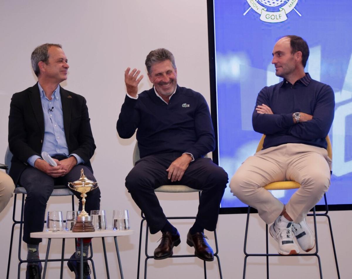 Olazábal attended a talk at the Madrid Golf Federation where he gave his opinion on the situation of Sergio and the Ryder