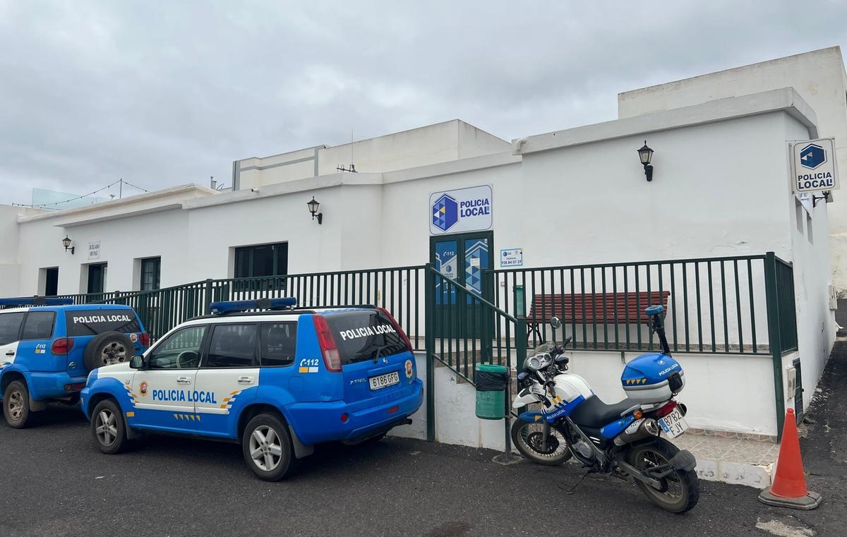 Sede de la Policía Local de Tinajo, en Lanzarote.