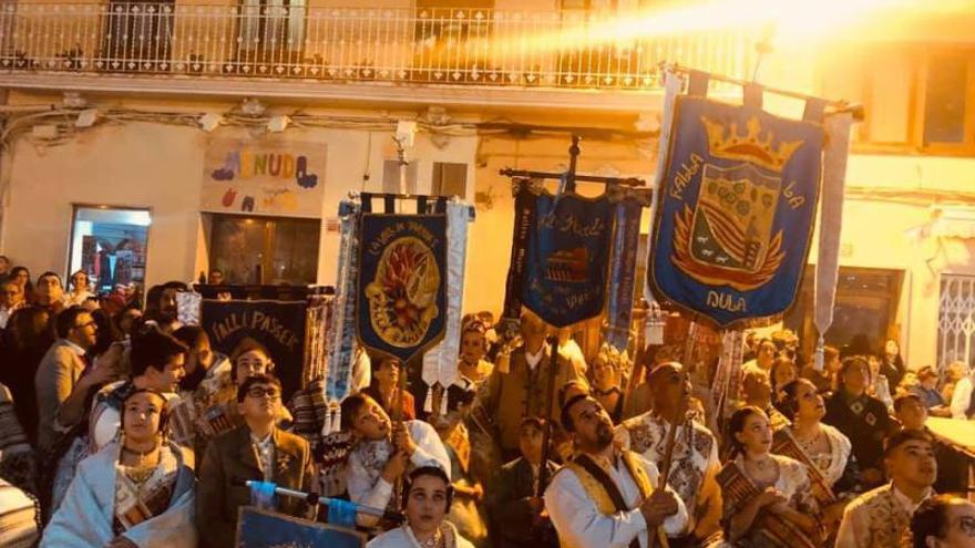 Un momento de la Crida del año 2020 en Tavernes. | LEVANTE-EMV