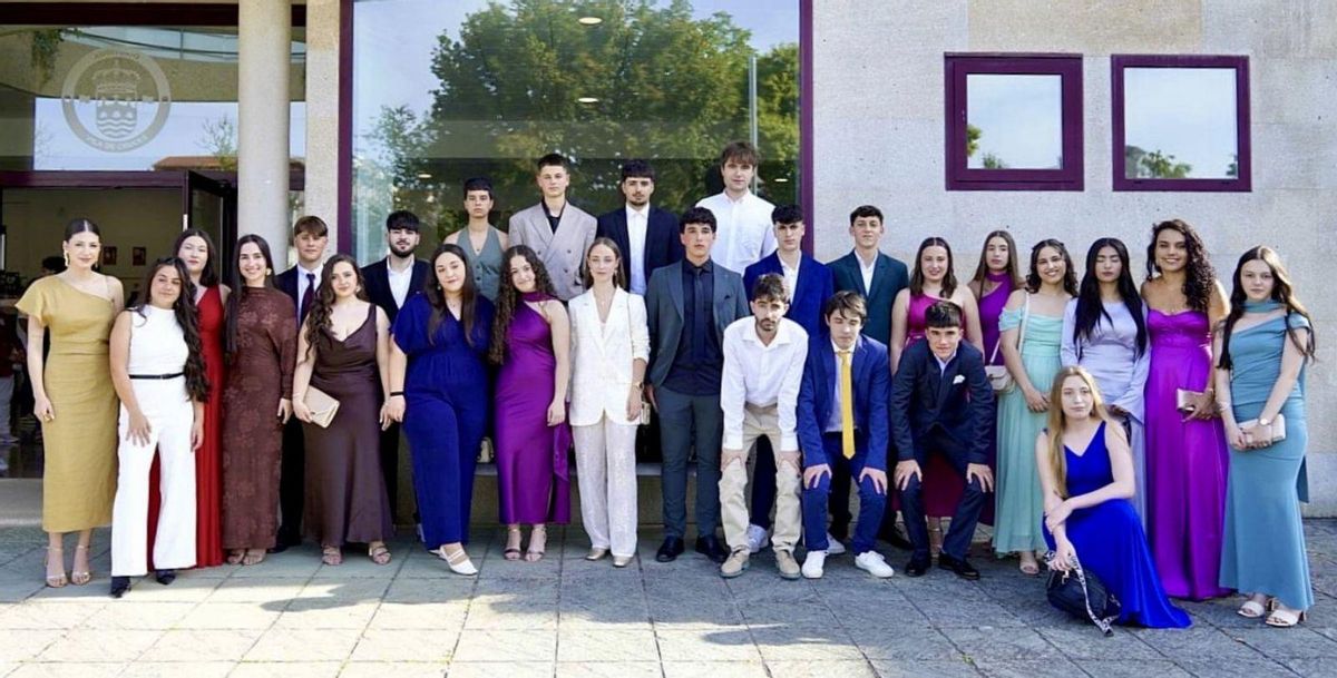 Graduación del Marco do Camballón. |