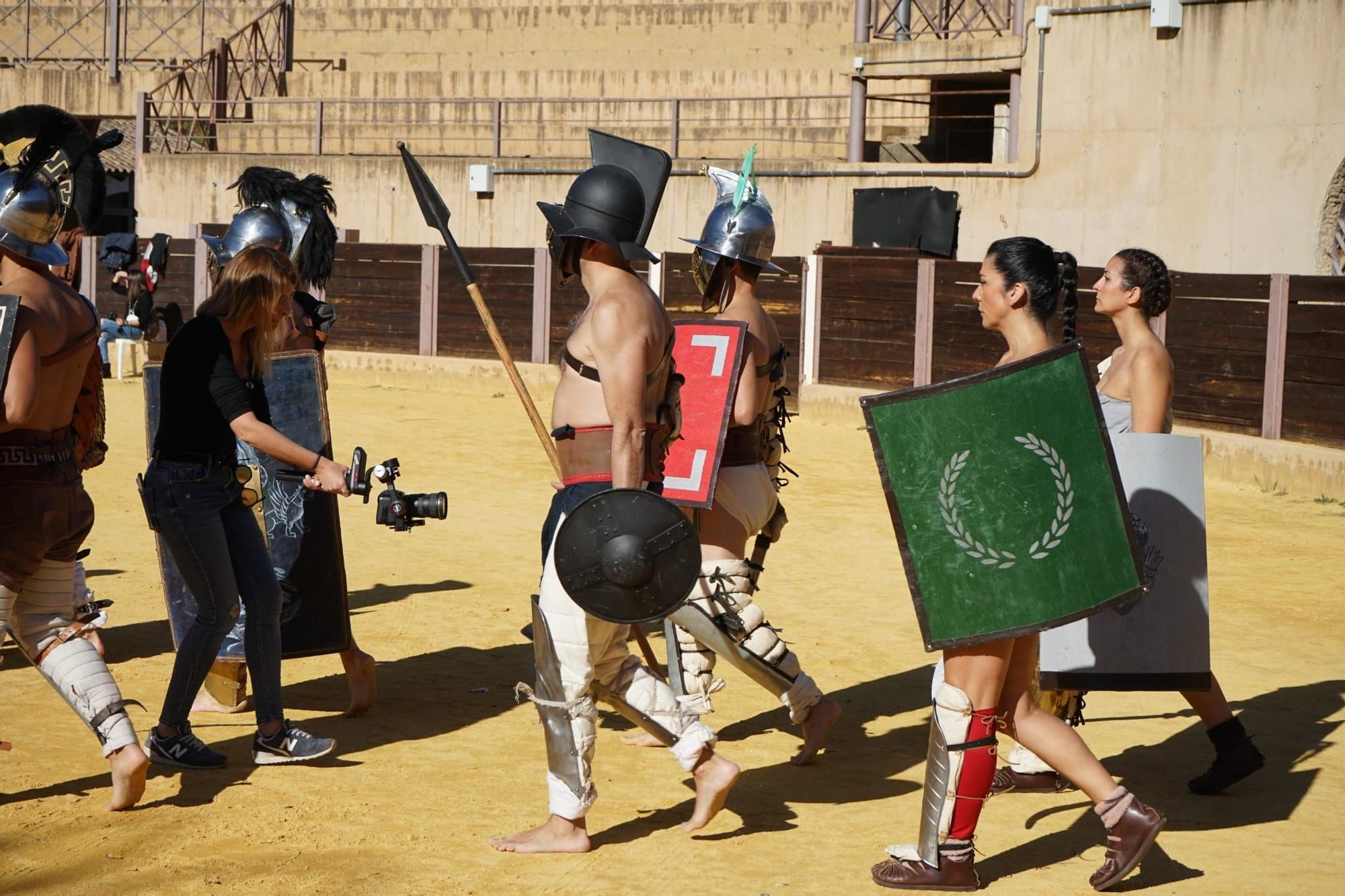 Rodaje del documental La Córdoba Romana