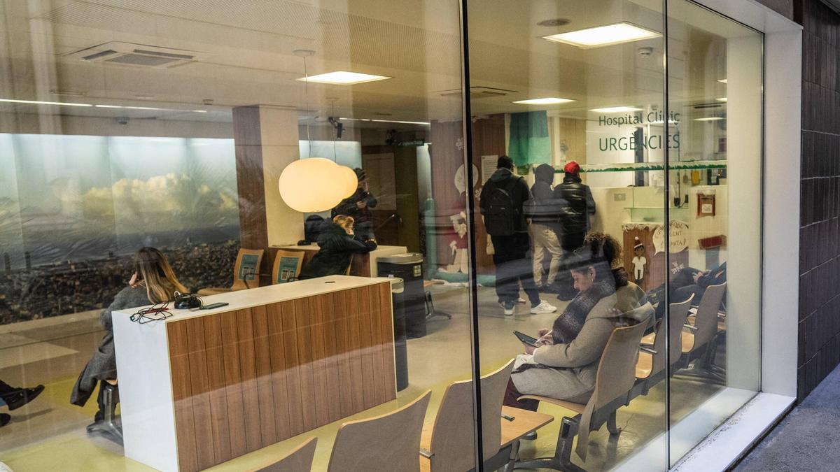 Urgències de l'Hospital Clínic de Barcelona