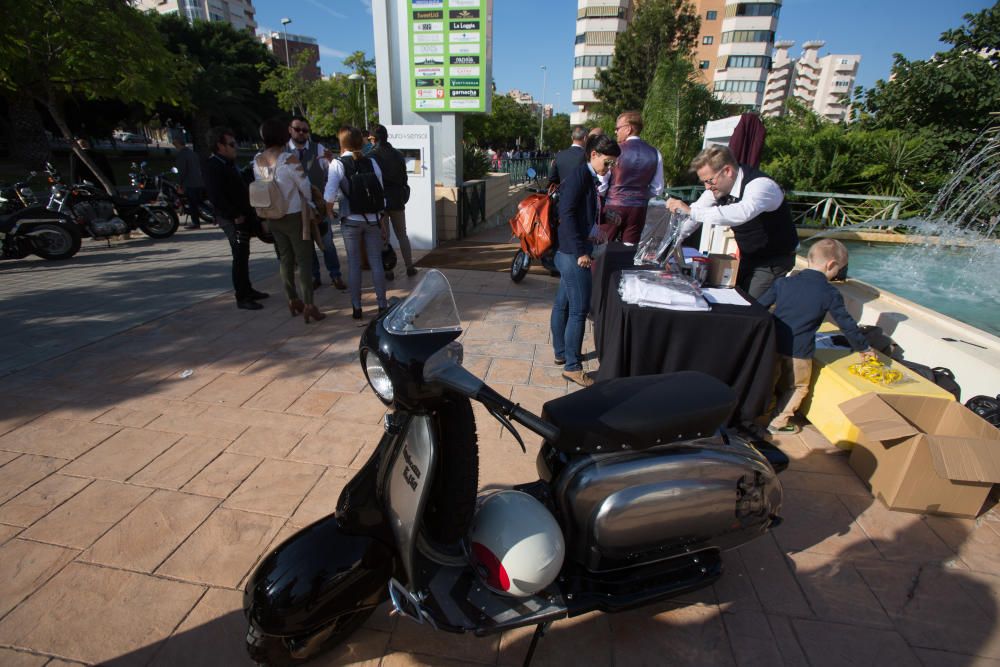 Motos custom y vintage invaden Alicante para luchar contra el cáncer de próstata