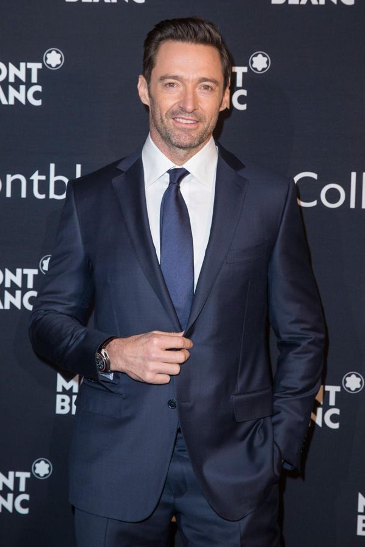 Hugh Jackman en la fiesta de Montblanc