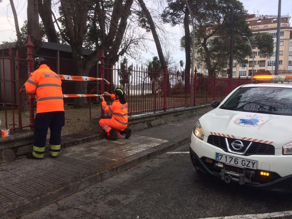 El trabajo de los servicios de emergencia