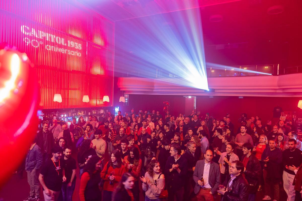 Un momento de la celebración del 15 aniversario del Cluster Tecnolóxico Empresarial das Ciencias da Vida (Bioga)
