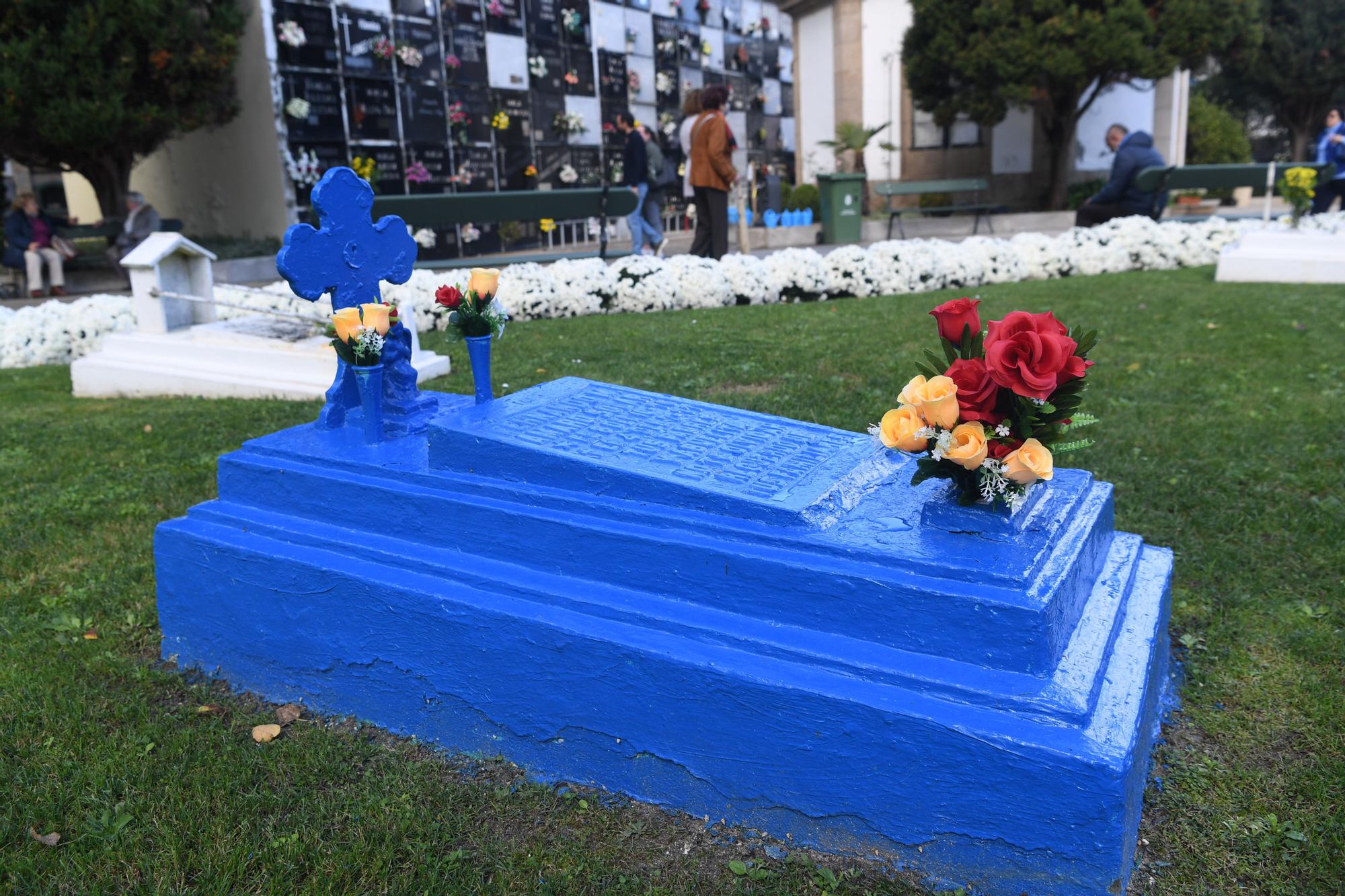 Ofrenda floral por el Día de Todos los Santos