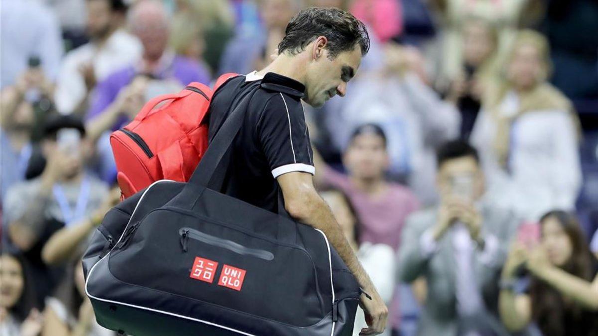 Federer cayó ante Dimitrov en los cuartos del US Open