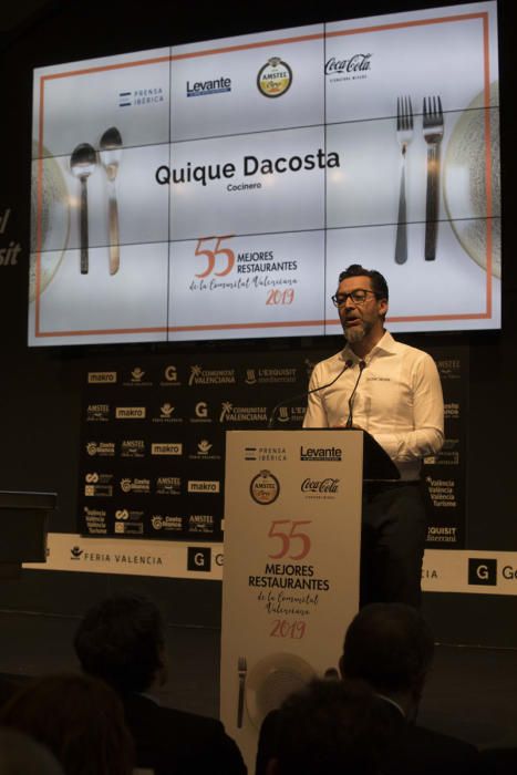 Presentación de la gastroguía '55 mejores restaurantes de la Comunitat Valenciana'