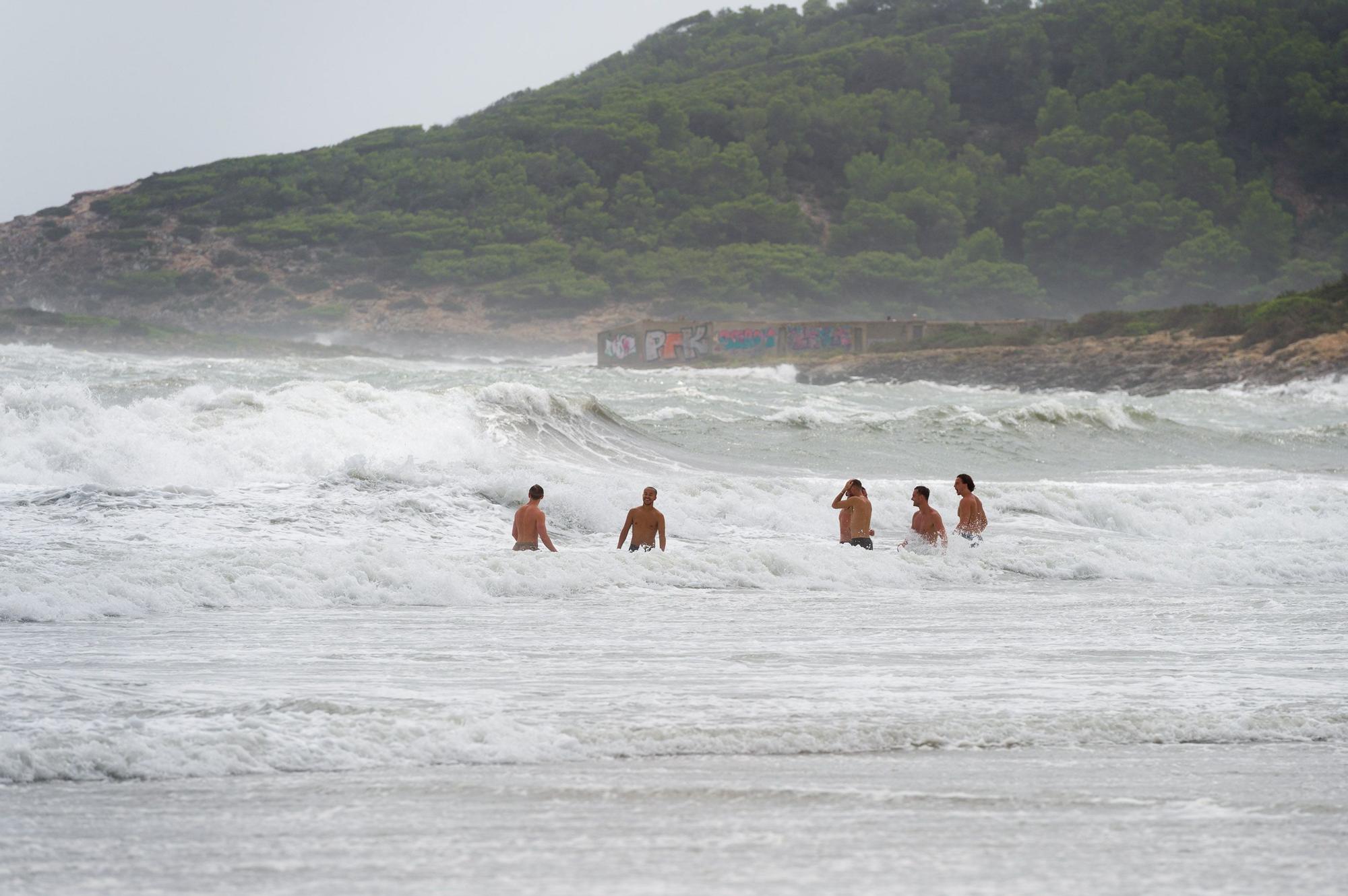 Mira aquí todas las fotos del temporal en Ibiza