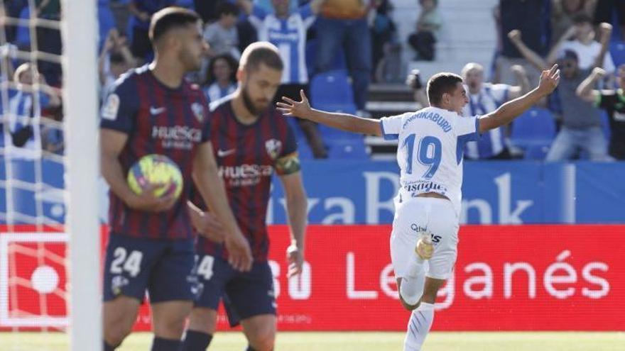El Leganés gana y aumenta su distancia con el Málaga CF