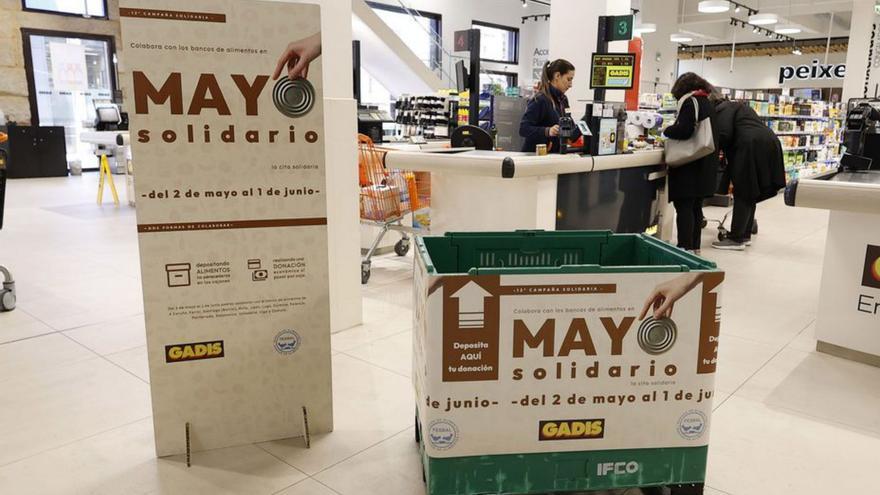 Empieza la campaña Mayo Solidario en Pontevedra